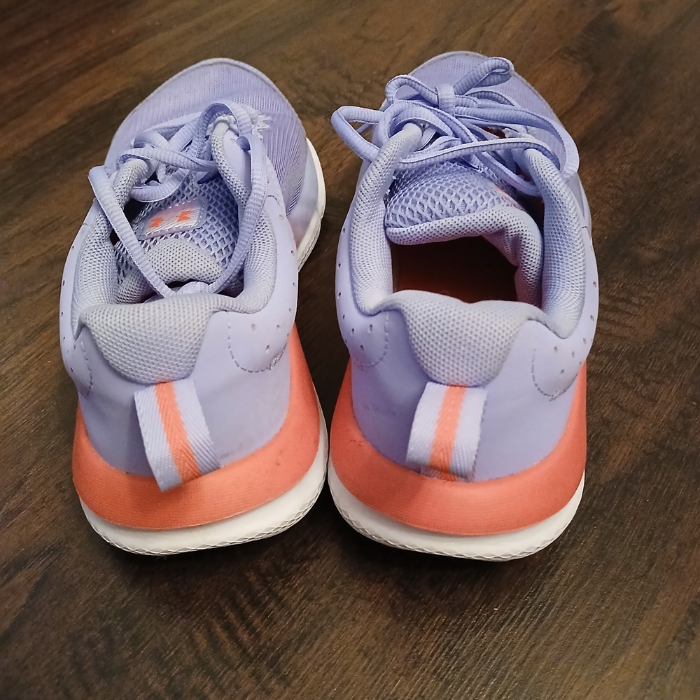 Under Armour Purple and Pink Lace Up Sneakers - Picture 4 of 7